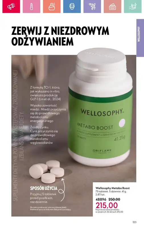 Oriflame - gazetka promocyjna Katalog 8/2025 od niedzieli 25.05 do soboty 14.06 - strona 123