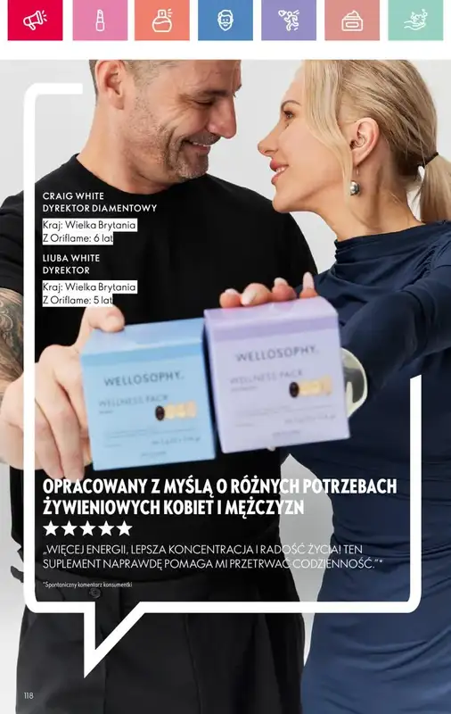 Oriflame - gazetka promocyjna Katalog 8/2025 od niedzieli 25.05 do soboty 14.06 - strona 118