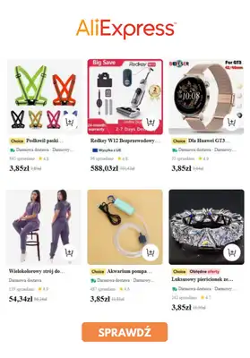 AliExpress - gazetka promocyjna Do -60% oszczędności na początek lata od piątku 09.05  - strona 3