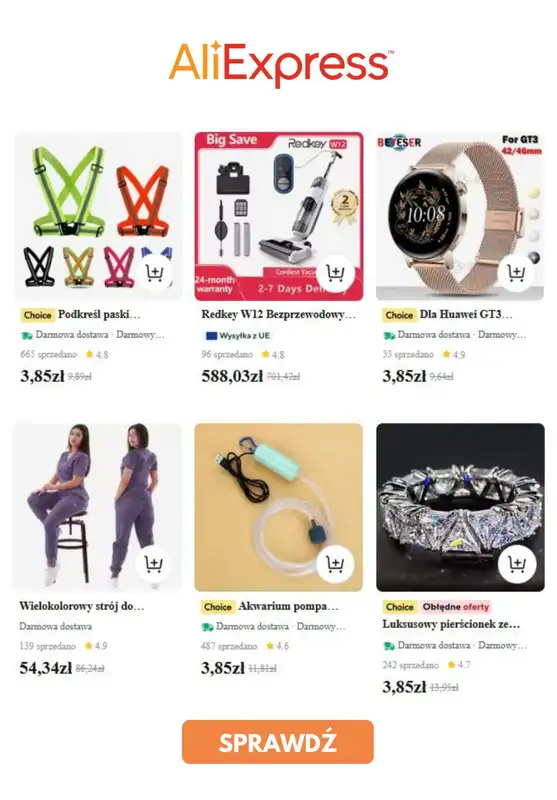 AliExpress - gazetka promocyjna Do -60% oszczędności na początek lata od piątku 09.05  - strona 3