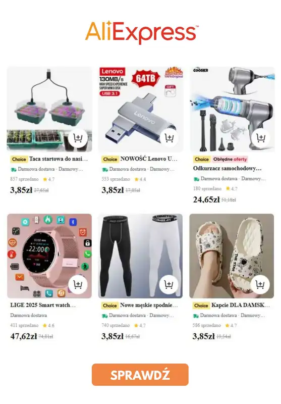 AliExpress - gazetka promocyjna Do -60% oszczędności na początek lata od piątku 09.05  - strona 4