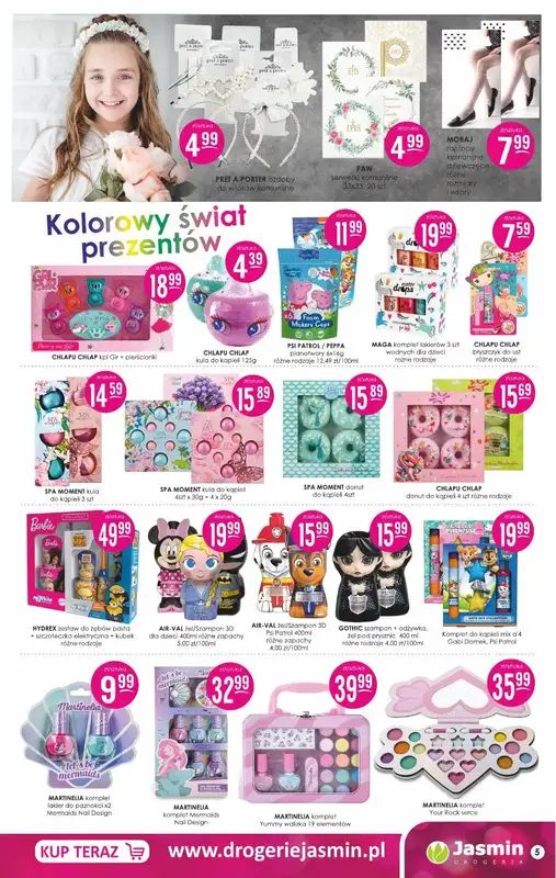 Drogerie Jasmin - gazetka promocyjna Gazetka od poniedziałku 12.05 do soboty 31.05 - strona 5
