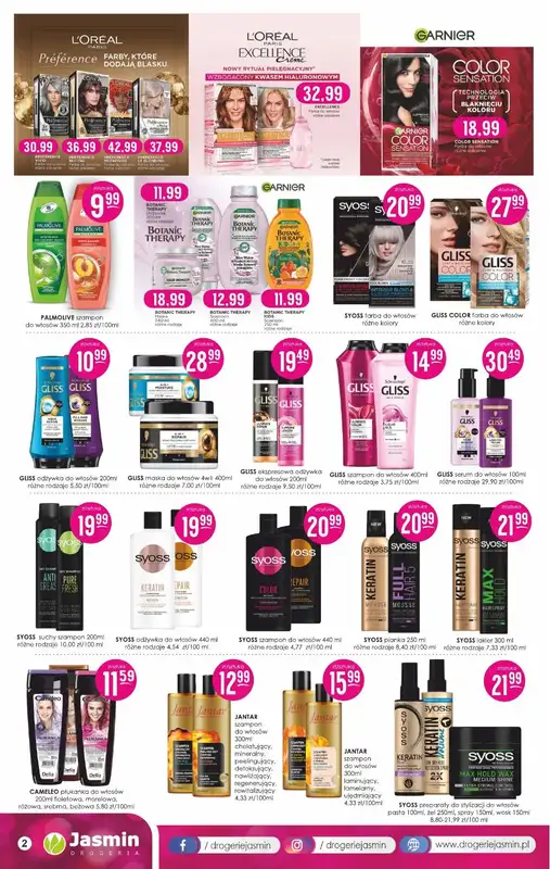 Drogerie Jasmin - gazetka promocyjna Gazetka od poniedziałku 12.05 do soboty 31.05 - strona 2