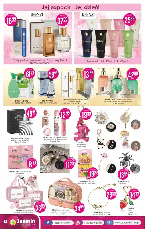 Drogerie Jasmin - gazetka promocyjna Gazetka od poniedziałku 12.05 do soboty 31.05 - strona 4
