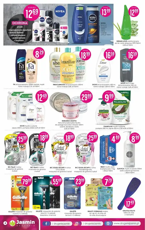 Drogerie Jasmin - gazetka promocyjna Gazetka od poniedziałku 12.05 do soboty 31.05 - strona 6