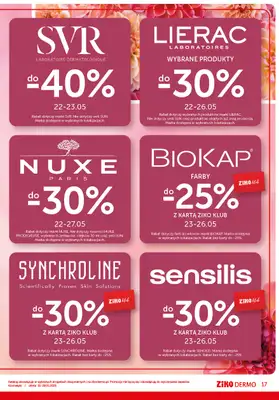 Ziko Dermo - gazetka promocyjna Gazetka Codzienna elegancja od czwartku 15.05 do środy 28.05 - strona 17