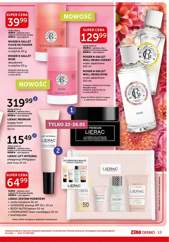 Ziko Dermo - gazetka promocyjna Gazetka Codzienna elegancja od czwartku 15.05 do środy 28.05 - strona 13
