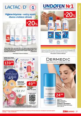 Ziko Dermo - gazetka promocyjna Gazetka Codzienna elegancja od czwartku 15.05 do środy 28.05 - strona 27
