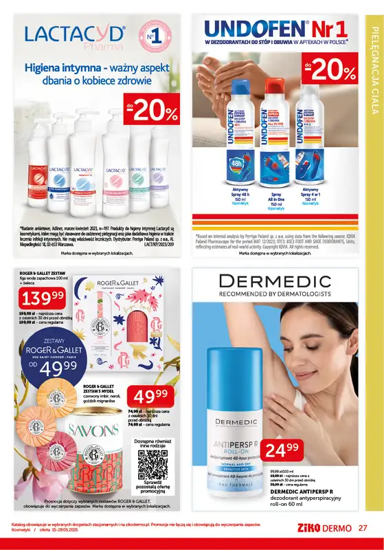 Ziko Dermo - gazetka promocyjna Gazetka Codzienna elegancja od czwartku 15.05 do środy 28.05 - strona 27