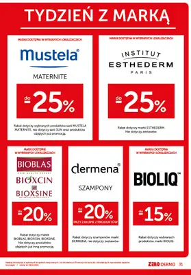 Ziko Dermo - gazetka promocyjna Gazetka Codzienna elegancja od czwartku 15.05 do środy 28.05 - strona 31