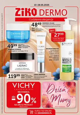 Ziko Dermo - gazetka promocyjna Gazetka Codzienna elegancja od czwartku 15.05 do środy 28.05