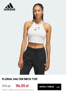 Adidas - gazetka promocyjna Do -50% damska odzież letnia od wtorku 13.05 do poniedziałku 26.05 - strona 5