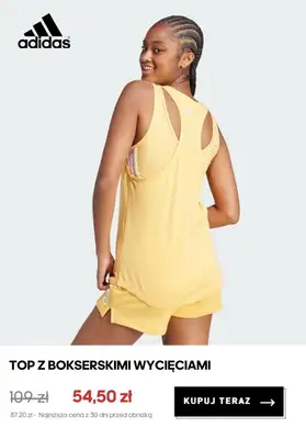 Adidas - gazetka promocyjna Do -50% damska odzież letnia od wtorku 13.05 do poniedziałku 26.05 - strona 2