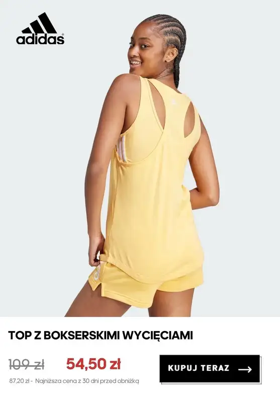 Adidas - gazetka promocyjna Do -50% damska odzież letnia od wtorku 13.05 do poniedziałku 26.05 - strona 2