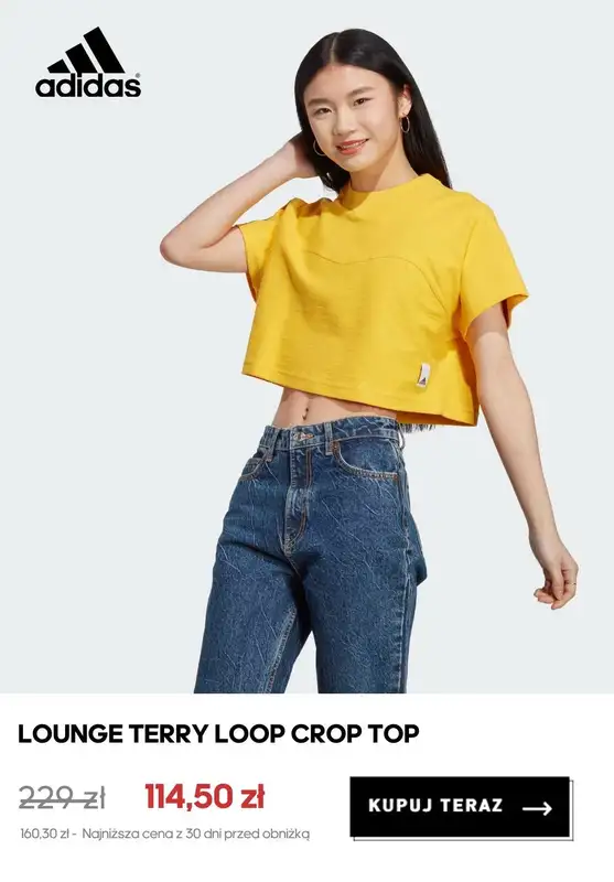 Adidas - gazetka promocyjna Do -50% damska odzież letnia od wtorku 13.05 do poniedziałku 26.05 - strona 6