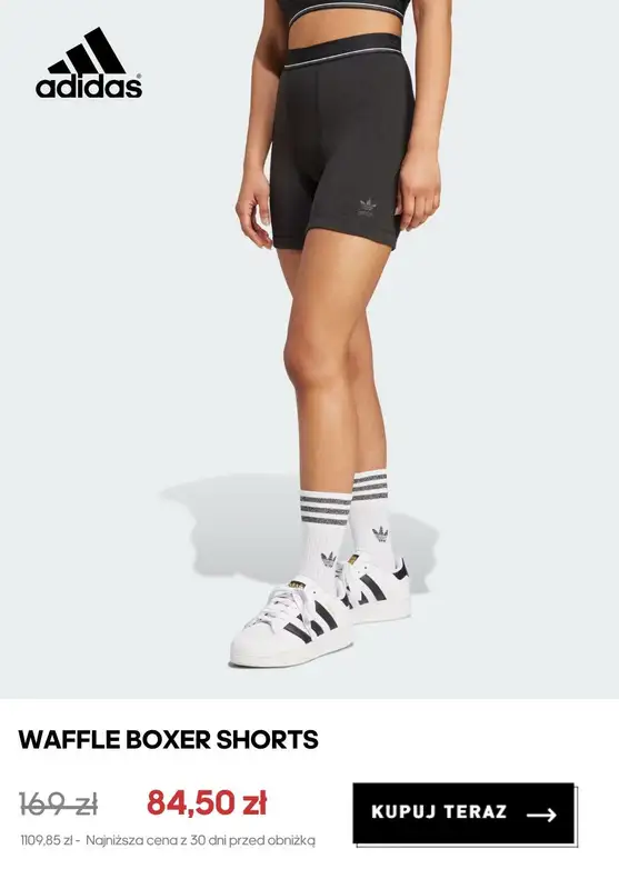 Adidas - gazetka promocyjna Do -50% damska odzież letnia od wtorku 13.05 do poniedziałku 26.05 - strona 9