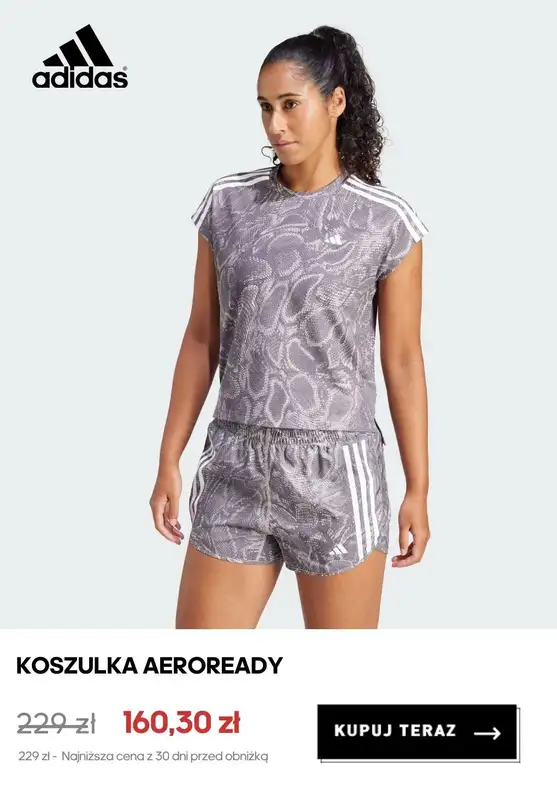 Adidas - gazetka promocyjna Do -50% damska odzież letnia od wtorku 13.05 do poniedziałku 26.05 - strona 10