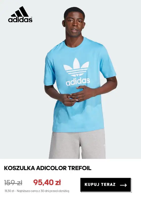Adidas - gazetka promocyjna Do -50% męska odzież letnia od środy 14.05 do poniedziałku 26.05 - strona 4