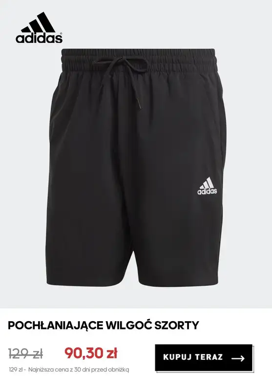 Adidas - gazetka promocyjna Do -50% męska odzież letnia od środy 14.05 do poniedziałku 26.05 - strona 3