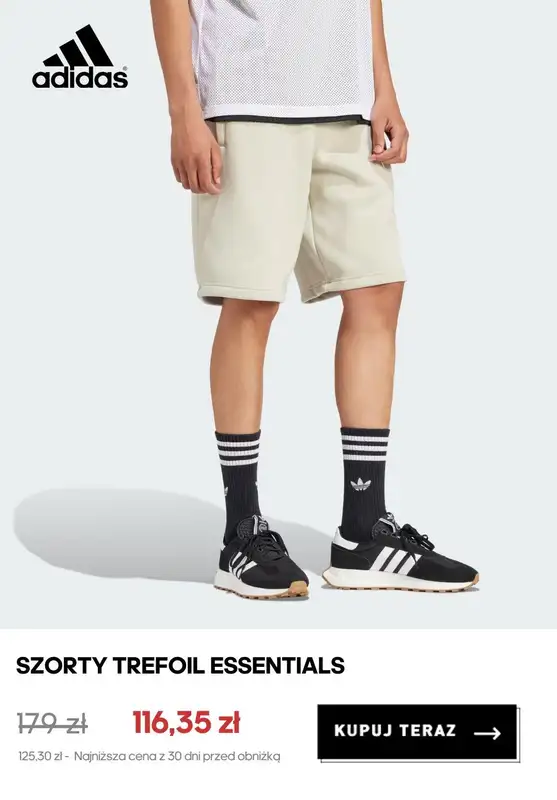 Adidas - gazetka promocyjna Do -50% męska odzież letnia od środy 14.05 do poniedziałku 26.05 - strona 5