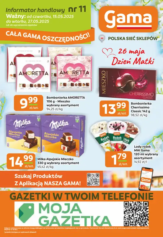 Gama - gazetka promocyjna Gazetka od czwartku 15.05 do wtorku 27.05 - strona 12