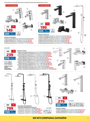 Komfort - gazetka promocyjna Gazetka Łazienka od środy 14.05 do czwartku 03.07 - strona 7 Komfort - gazetka promocyjna Gazetka Łazienka od środy 14.05 do czwartku 03.07 - strona 7