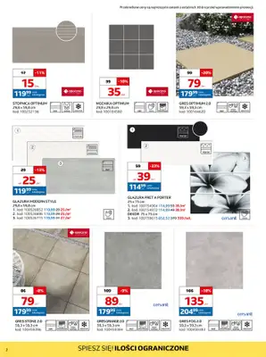 Komfort - gazetka promocyjna Gazetka Łazienka od środy 14.05 do czwartku 03.07 - strona 2 Komfort - gazetka promocyjna Gazetka Łazienka od środy 14.05 do czwartku 03.07 - strona 2