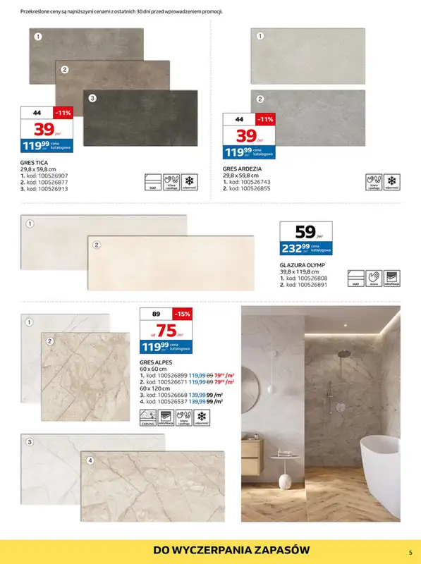 Komfort - gazetka promocyjna Gazetka Łazienka od środy 14.05 do czwartku 03.07 - strona 4
