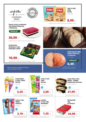 Torimpex Toruńska Sieć Sklepów Spożywczych - gazetka promocyjna Gazetka od poniedziałku 26.05 do soboty 07.06 - strona 3 Torimpex Toruńska Sieć Sklepów Spożywczych - gazetka promocyjna Gazetka od poniedziałku 26.05 do soboty 07.06 - strona 3