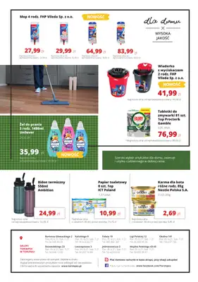 Torimpex Toruńska Sieć Sklepów Spożywczych - gazetka promocyjna Gazetka od poniedziałku 26.05 do soboty 07.06 - strona 8 Torimpex Toruńska Sieć Sklepów Spożywczych - gazetka promocyjna Gazetka od poniedziałku 26.05 do soboty 07.06 - strona 8