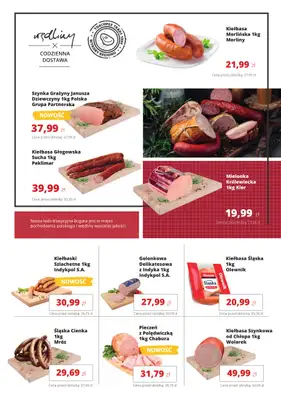 Torimpex Toruńska Sieć Sklepów Spożywczych - gazetka promocyjna Gazetka od poniedziałku 26.05 do soboty 07.06 - strona 4 Torimpex Toruńska Sieć Sklepów Spożywczych - gazetka promocyjna Gazetka od poniedziałku 26.05 do soboty 07.06 - strona 4