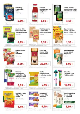 Torimpex Toruńska Sieć Sklepów Spożywczych - gazetka promocyjna Gazetka od poniedziałku 26.05 do soboty 07.06 - strona 6 Torimpex Toruńska Sieć Sklepów Spożywczych - gazetka promocyjna Gazetka od poniedziałku 26.05 do soboty 07.06 - strona 6