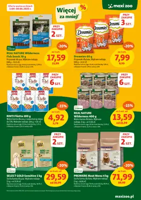 MAXI ZOO - gazetka promocyjna Maxi Zoo - Wszystko dla Twojego pupila od czwartku 15.05 do środy 04.06 - strona 7 MAXI ZOO - gazetka promocyjna Maxi Zoo - Wszystko dla Twojego pupila od czwartku 15.05 do środy 04.06 - strona 7