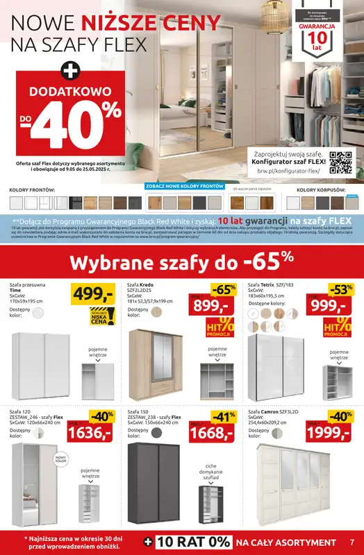 Black Red White - gazetka promocyjna Majowe szaleństwo cen od środy 07.05 do niedzieli 25.05 - strona 7