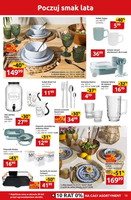 Black Red White - gazetka promocyjna Majowe szaleństwo cen od środy 07.05 do niedzieli 25.05 - strona 15 Black Red White - gazetka promocyjna Majowe szaleństwo cen od środy 07.05 do niedzieli 25.05 - strona 15