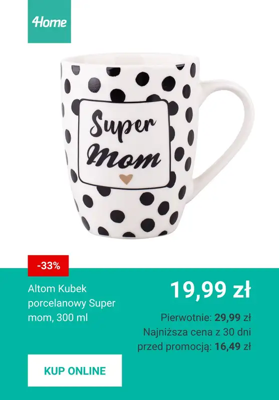 4home - gazetka promocyjna Do -55% na prezenty dla mamy od czwartku 15.05 do środy 21.05 - strona 2