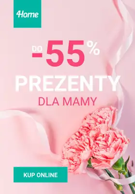 4home - gazetka promocyjna Do -55% na prezenty dla mamy od czwartku 15.05 do środy 21.05