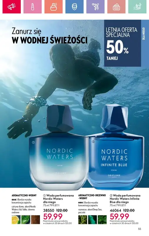 Oriflame - gazetka promocyjna Katalog 9/2025 od niedzieli 15.06 do soboty 05.07 - strona 55
