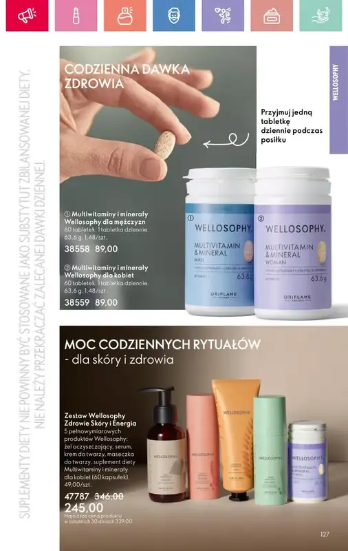 Oriflame - gazetka promocyjna Katalog 9/2025 od niedzieli 15.06 do soboty 05.07 - strona 127