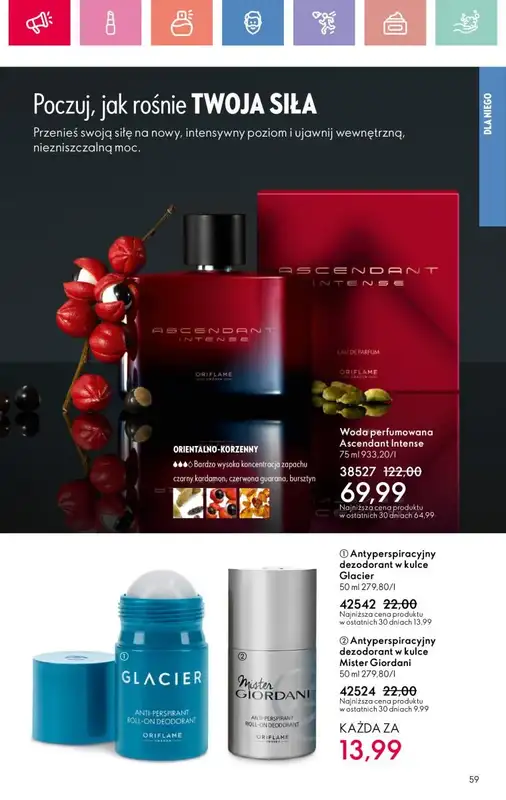 Oriflame - gazetka promocyjna Katalog 9/2025 od niedzieli 15.06 do soboty 05.07 - strona 59