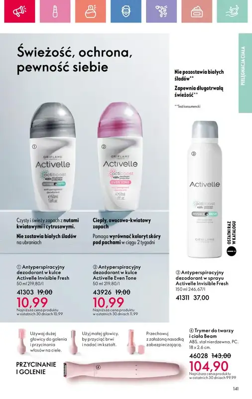 Oriflame - gazetka promocyjna Katalog 9/2025 od niedzieli 15.06 do soboty 05.07 - strona 141