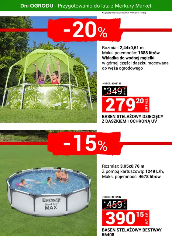 Merkury Market - gazetka promocyjna Gazetka Dni Ogrodu od soboty 17.05 do niedzieli 25.05 - strona 3