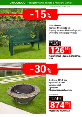 Merkury Market - gazetka promocyjna Gazetka Dni Ogrodu od soboty 17.05 do niedzieli 25.05 - strona 7 Merkury Market - gazetka promocyjna Gazetka Dni Ogrodu od soboty 17.05 do niedzieli 25.05 - strona 7