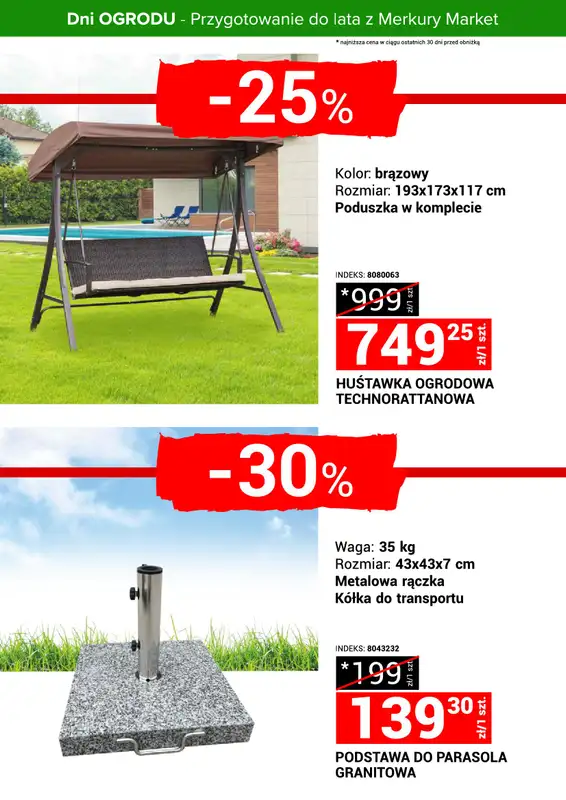 Merkury Market - gazetka promocyjna Gazetka Dni Ogrodu od soboty 17.05 do niedzieli 25.05 - strona 12