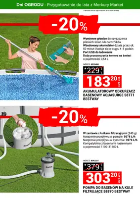 Merkury Market - gazetka promocyjna Gazetka Dni Ogrodu od soboty 17.05 do niedzieli 25.05 - strona 2 Merkury Market - gazetka promocyjna Gazetka Dni Ogrodu od soboty 17.05 do niedzieli 25.05 - strona 2