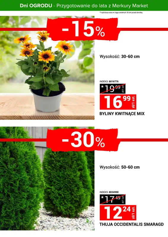 Merkury Market - gazetka promocyjna Gazetka Dni Ogrodu od soboty 17.05 do niedzieli 25.05 - strona 16