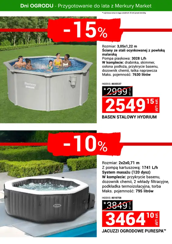Merkury Market - gazetka promocyjna Gazetka Dni Ogrodu od soboty 17.05 do niedzieli 25.05 - strona 4
