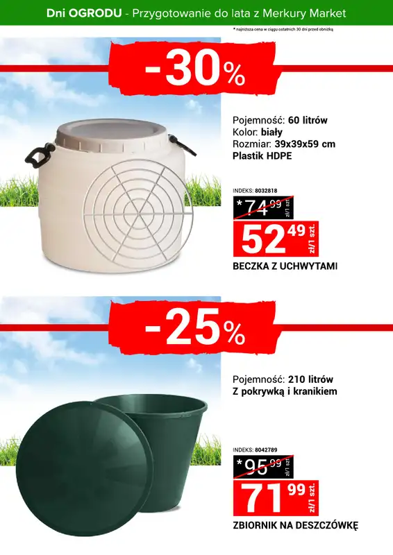 Merkury Market - gazetka promocyjna Gazetka Dni Ogrodu od soboty 17.05 do niedzieli 25.05 - strona 21