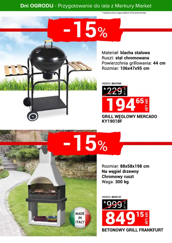 Merkury Market - gazetka promocyjna Gazetka Dni Ogrodu od soboty 17.05 do niedzieli 25.05 - strona 6