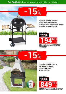 Merkury Market - gazetka promocyjna Gazetka Dni Ogrodu od soboty 17.05 do niedzieli 25.05 - strona 6 Merkury Market - gazetka promocyjna Gazetka Dni Ogrodu od soboty 17.05 do niedzieli 25.05 - strona 6